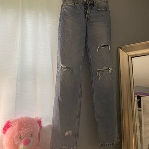 Zara straight leg jeans